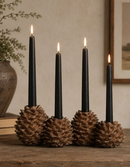 Julelysestake Kjegle 13x36x13cm