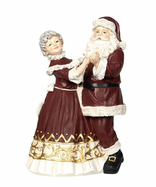 Innendørs julepynt Nisse-dans 16x12x25cm