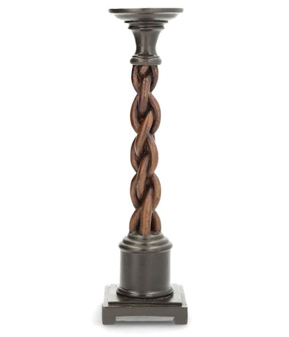 Lysestake Kjede 43 cm svart brun
