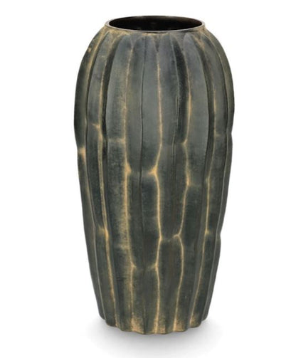 Dekorativ Vase Salmiak Ø14x27cm Glass