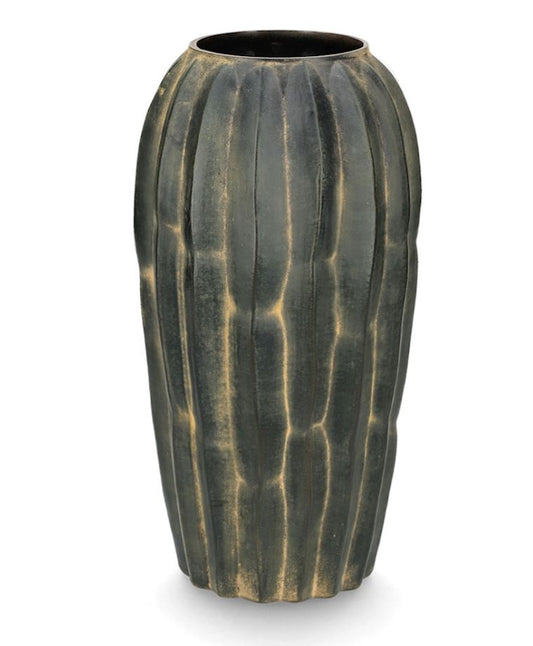 Dekorativ Vase Salmiak Ø14x27cm Glass