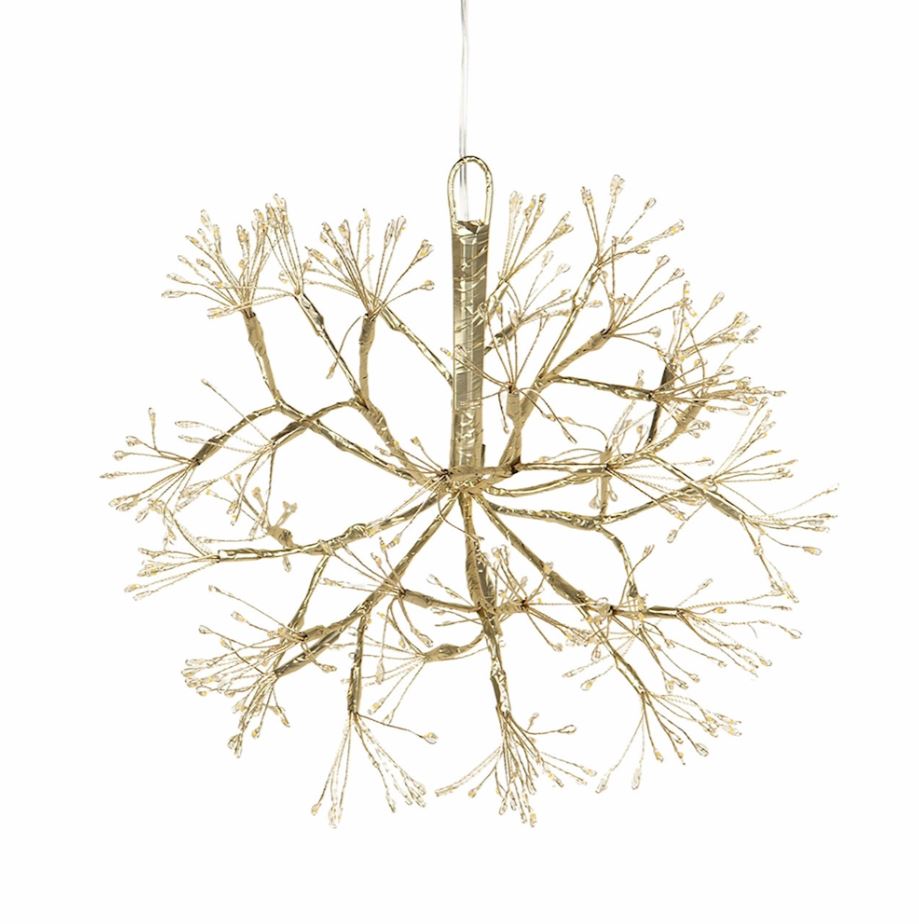 Belysning Jul LED-kule med grener Ø25 cm
