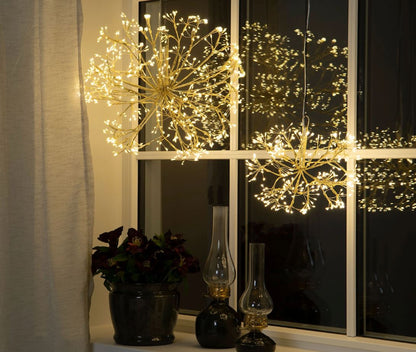 Belysning Jul LED-kule med grener Ø25 cm