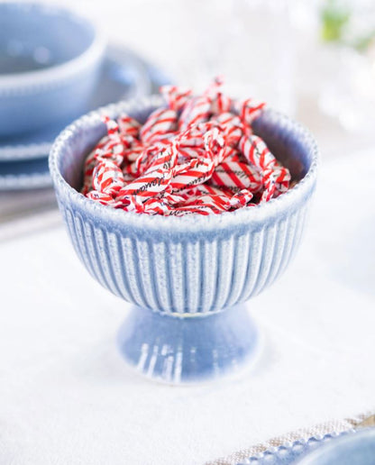 Kjøkkenservise Bolle med fot Ø15x13cm Ocean