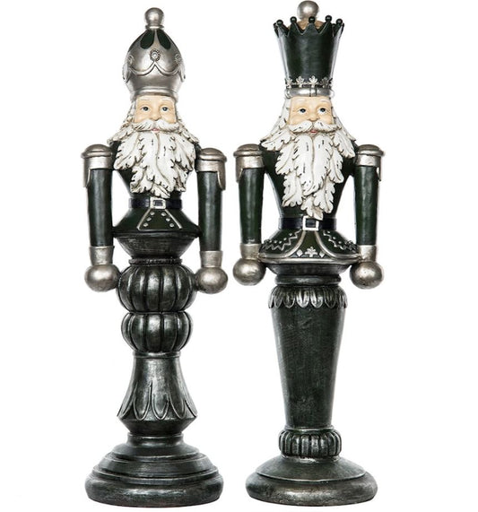 Juledekorasjon Nøtteknekker 2-pak Mix Grønn