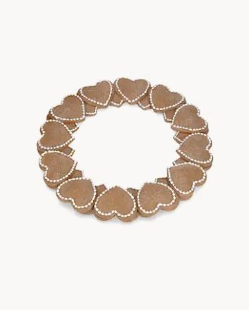 Juledekorasjon Innendørs Pepperkakekrans 30 cm