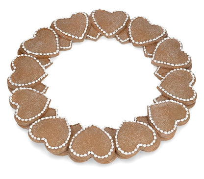 Juledekorasjon Innendørs Pepperkakekrans 30 cm