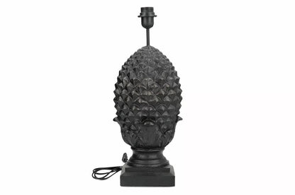 Bordlampe Sort Poly Lampefot Ø23x52cm