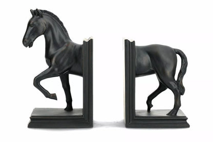 Dekorasjon bokstøtte Hest Poly 2-pakning 12x10x22cm