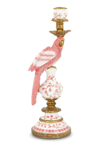 Lysestake Papegøye Rosa 40 cm På lager uke 09