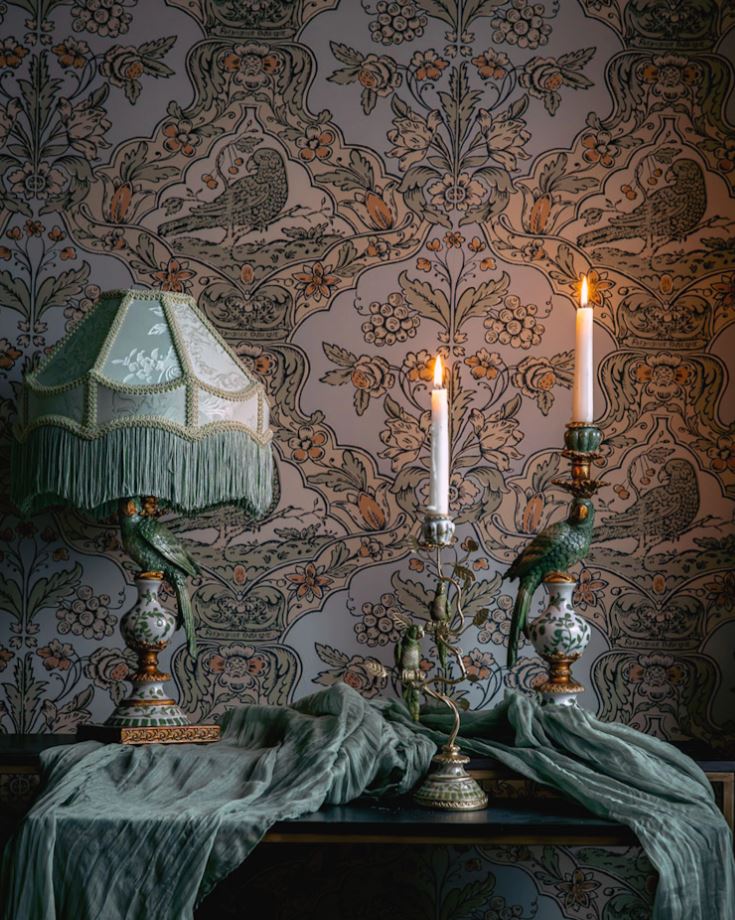 Lysestake Papegøye Grønn 40 cm På lager uke 07