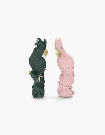 Dekorasjon Kakadue 2-pakning 20 cm