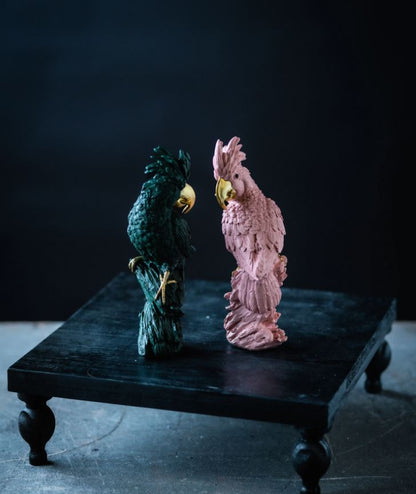 Dekorasjon Kakadue 2-pakning 20 cm