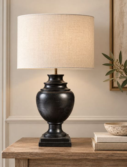 Bordlampe Lampfot Wilma Svart 47 cm