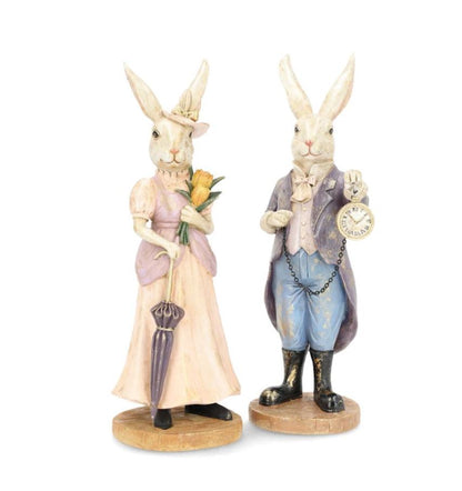 Påskepynt Herr og Fru Kanin Mix 29/30 cm