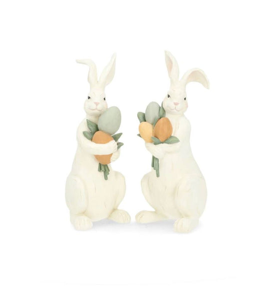 Påskepynt Kanin Blomster Mix 30 cm