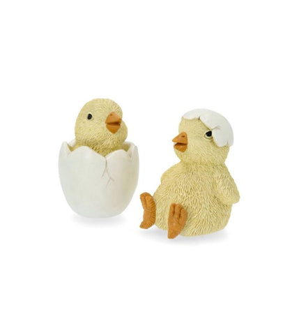 Påskepynt Kylling i Eggblanding 8 cm