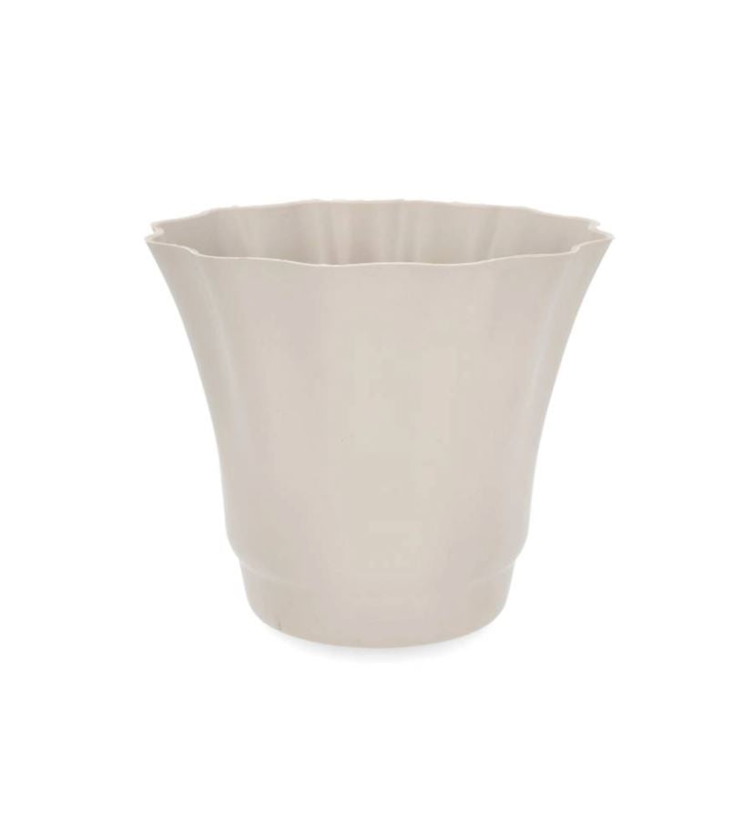 Krukke Flounce Beige Ø16cm 4-pakning