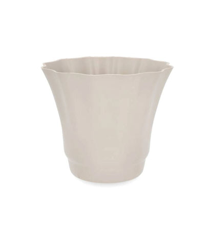 Krukke Flounce Beige Ø16cm 4-pakning