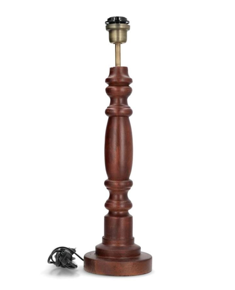 Bordlampe Lampfot Arvid Brun 55 cm
