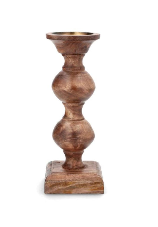 Lysestake Moa - Mangotre 32 cm | Til blokklys