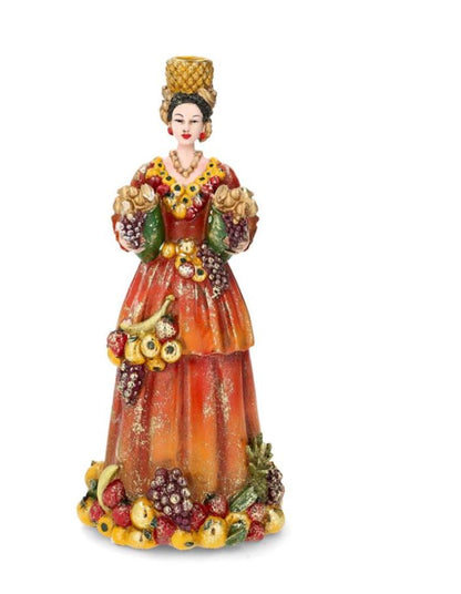 Lysestake Kvinne Frukt Rød 36 cm