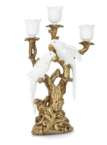 Lysestake Fugler på Gren 38 cm