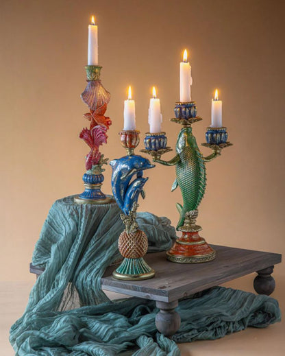 Lysestake Delfiner 30 cm På lager uke 06