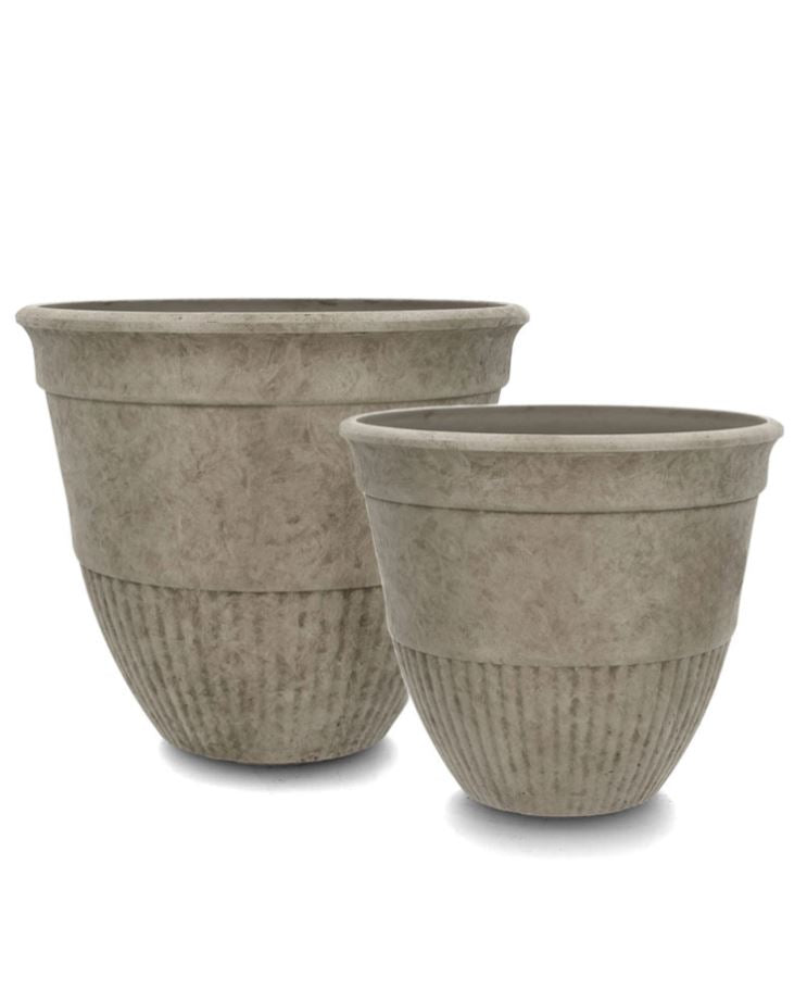 Utendørs Blomsterpotte Messina Shade Ø36/41 cm 2-pack