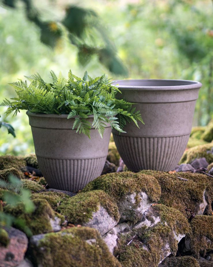 Utendørs Blomsterpotte Messina Shade Ø36/41 cm 2-pack