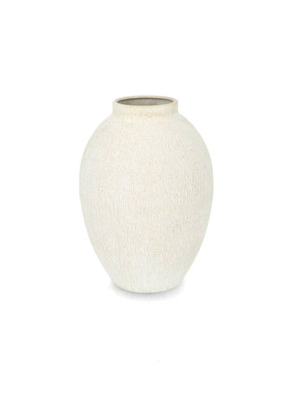 Dekorativ Vase Erato 24 cm hvit