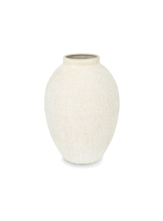 Dekorativ Vase Erato 24 cm hvit