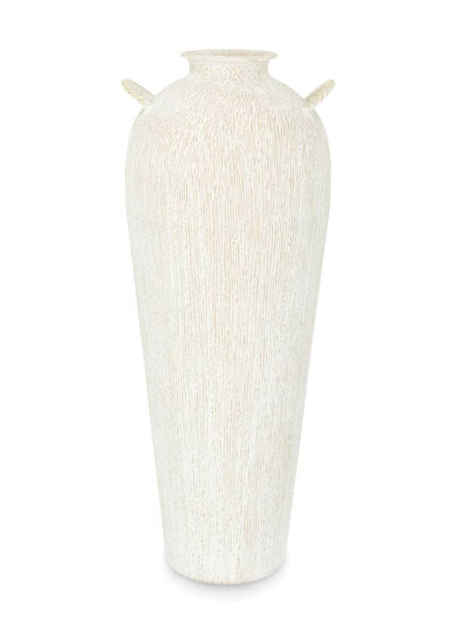 Dekorativ Vase Thalia 43cm hvit