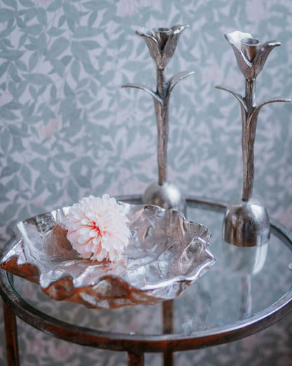 Lysestake Signe Rosa 32 cm På lager uke 07