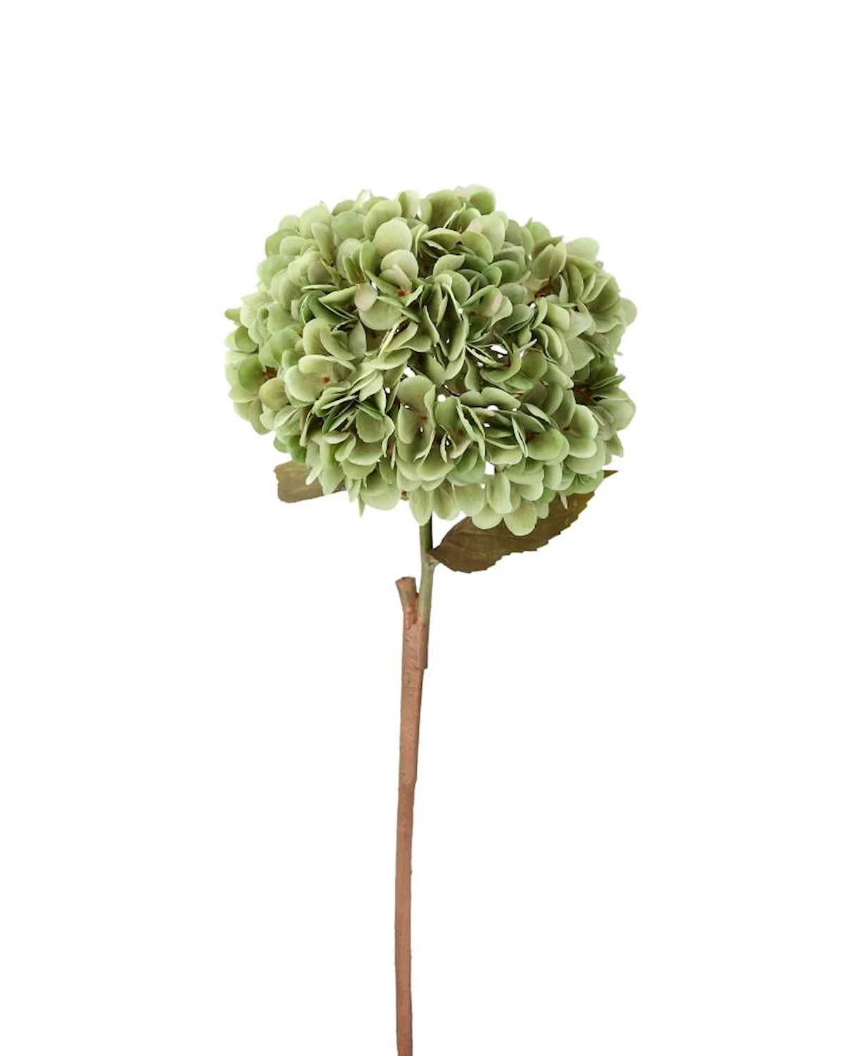 Kunstig Hortensia stilk Grønn 3-pack 84 cm