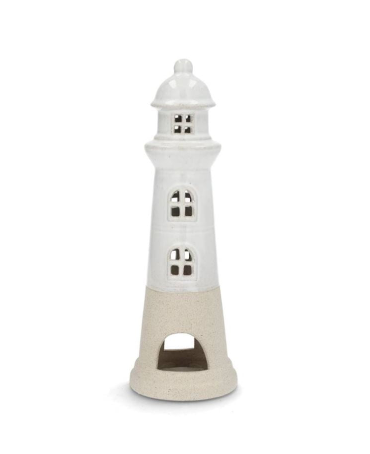 Maritim Dekorasjon Fyr Fyrtårn 33 cm