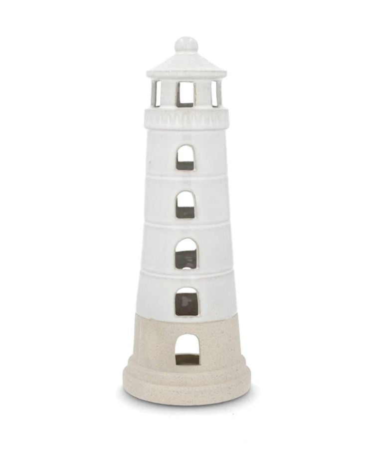 Maritim Dekorasjon Fyr Kyst 32 cm