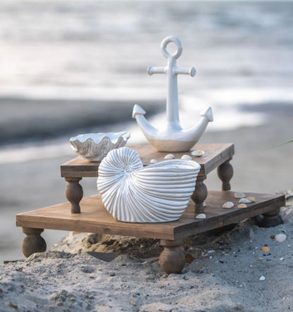 Blomsterpotte Skjell 2-pakning 20x12x15 cm