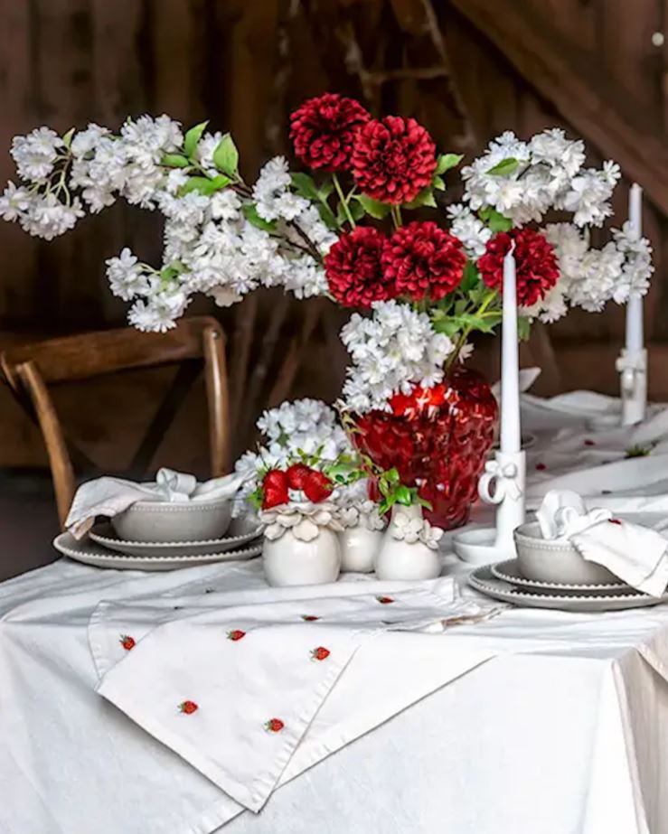 Lysestake Rosett 14 cm 2-pakning