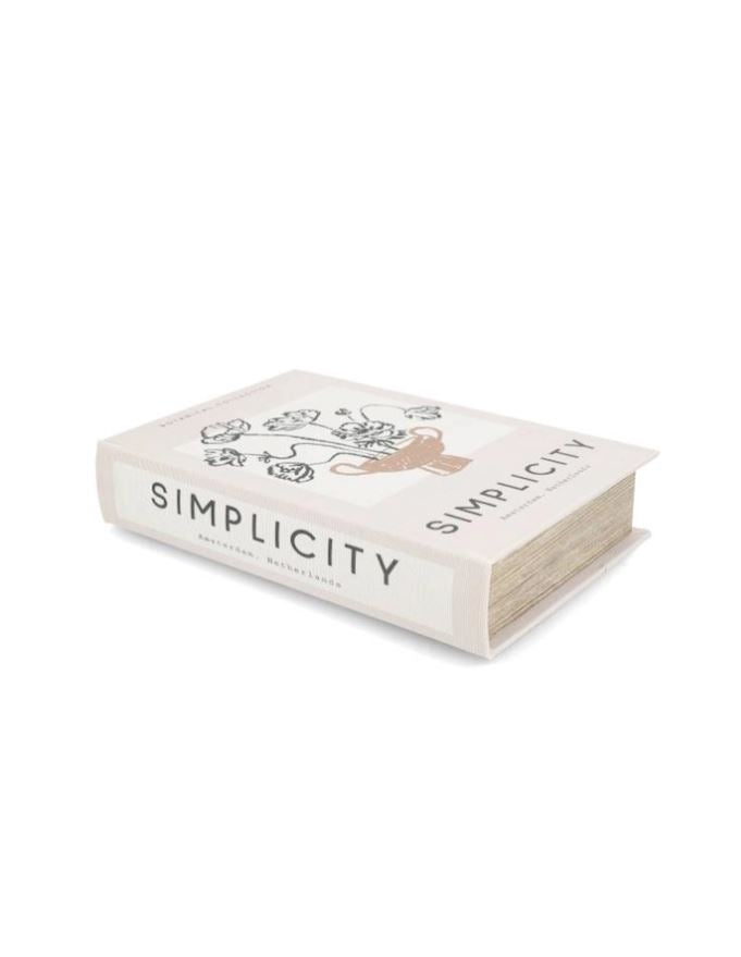 Dekorasjon Bokeske Simplicity 2-pakning 16x5x24 cm