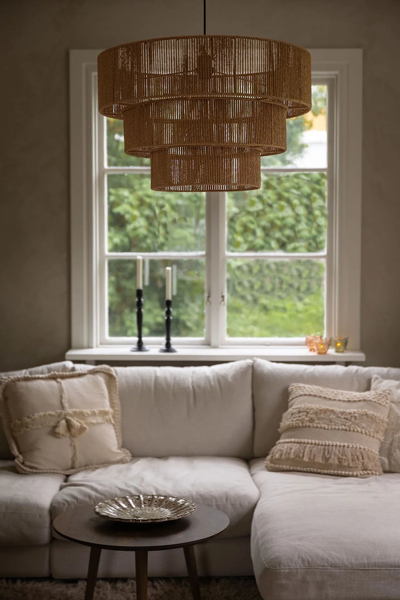 Taklampe Rope Catherine Ø61