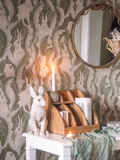 Lysestake/Vase Floral Green 8 cm På lager Mars 2026