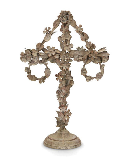 Dekorasjon Midtsommerstång Blomstret Beige 42 cm På lager Mars 2026