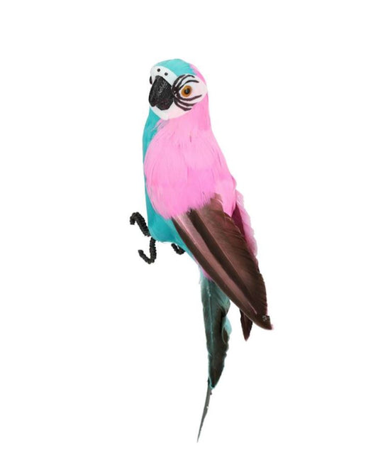 Dekorasjon Papegøye 32 cm 2-pakning