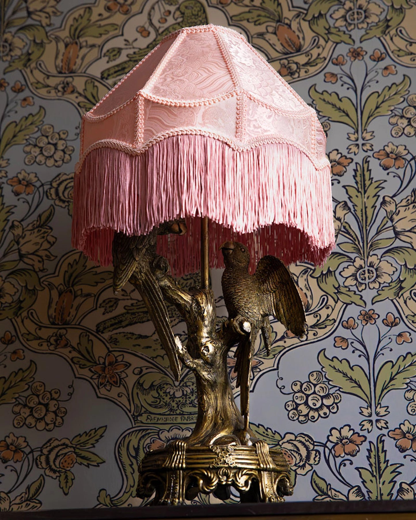 Lampeskjerm Frans Ø30 cm Rosa