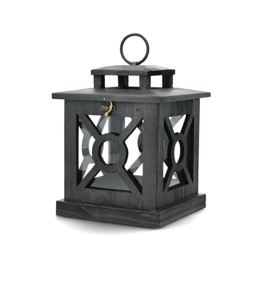Lyslykt Therese 35 cm Svart