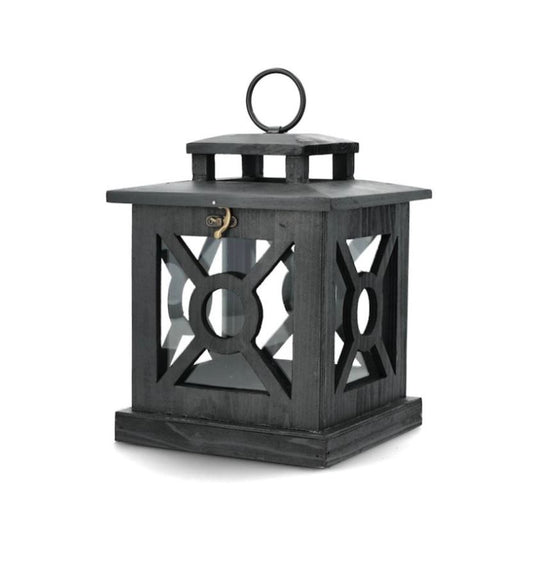 Lyslykt Therese 35 cm Svart