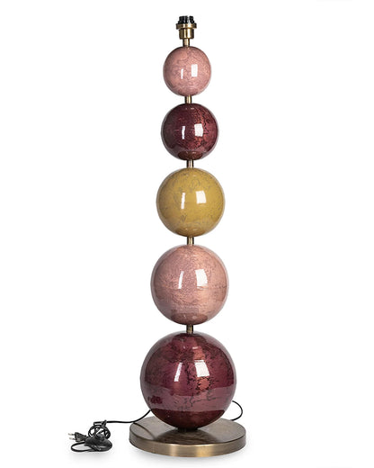 Gulvlampe Multi Stone 5 Plommefarget 112 cm