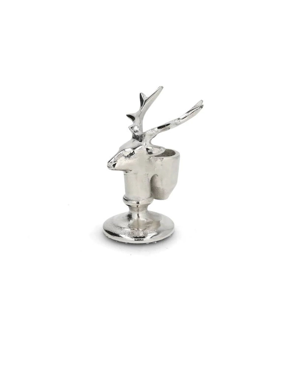 Julelysestake Majestetisk 12 cm Sølv