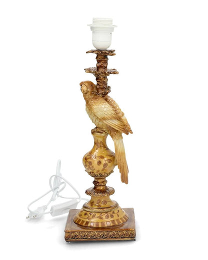 Bordlampe Papegøye 43 cm Gul